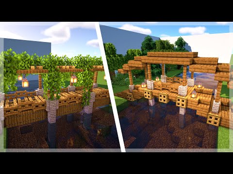 Minecraft: 3 Simple Medieval Bridge Build Ideas and Designs