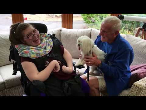 Gozo delights children and staff at Little Bridge House