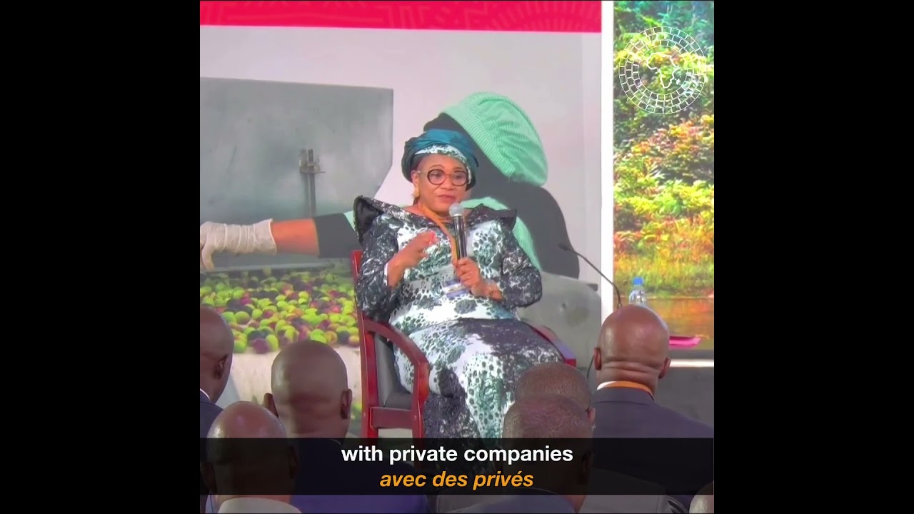 AM2026 : SE Rosalie Matondo, min. de l’Économie forestière et de l’Environnement, Congo