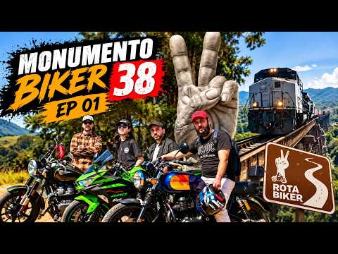 Monumento Biker 38 e Pontilhão: rolê de moto em Mauá da Serra | Rota Biker EP. 01