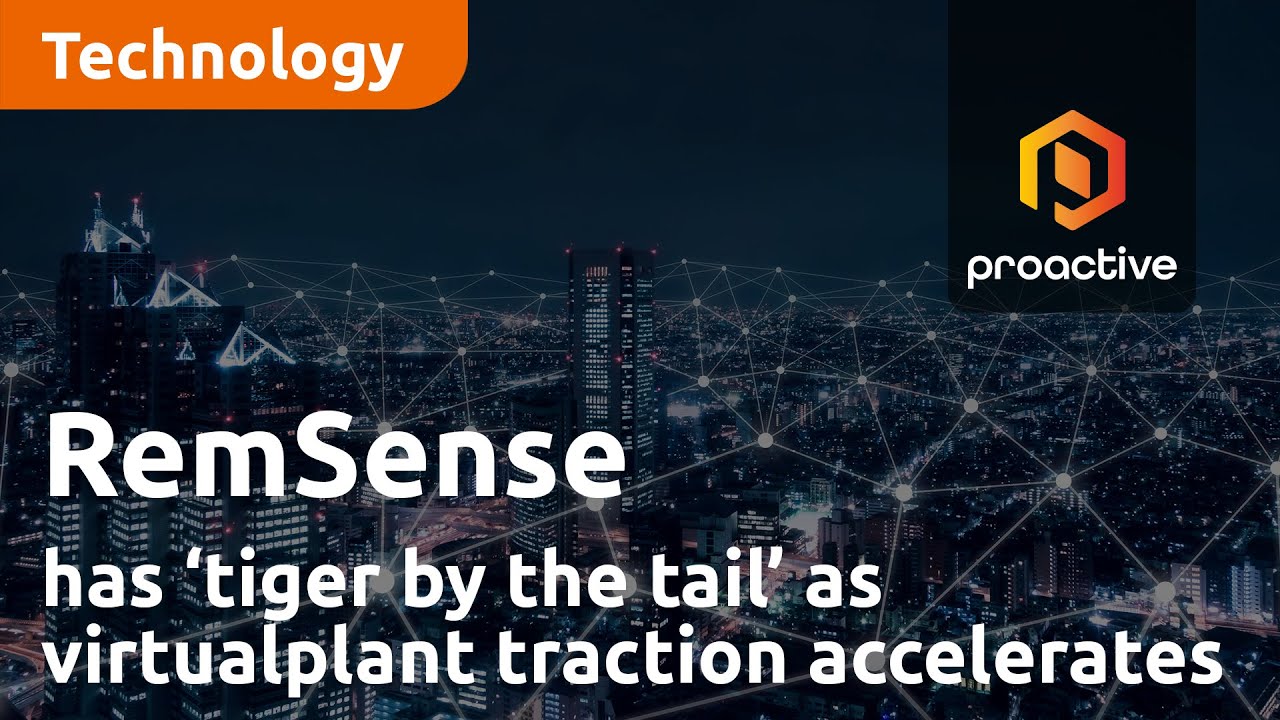 RemSense has ‘tiger by the tail’ as virtualplant traction accelerates