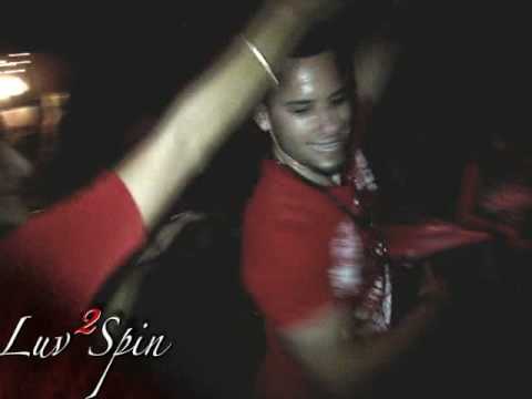 Ataca Jorgie and Danielle at the Latin Beat Anniversary Party