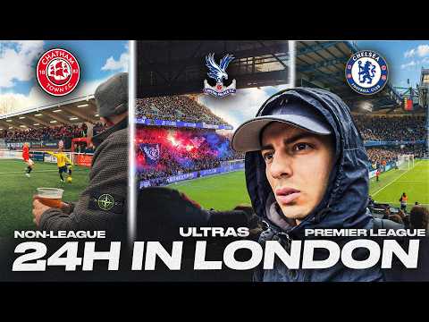 24h folli nel calcio inglese! Dalla 7a divisione alla Premier League (Palace, Chelsea e Arsenal)