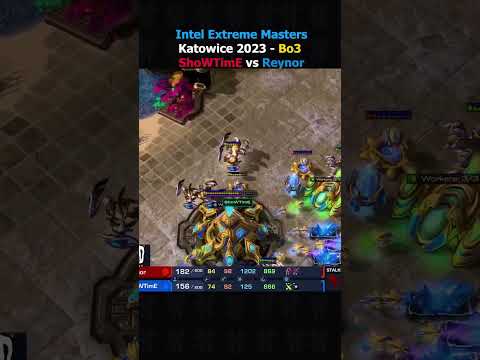 ShoWTimE vs Reynor IEM Katowice 2023 Part 7 #shorts #starcraft #starcraft2