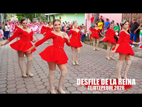 Desfile de la Reina de las Fiestas Patronales | Tejutepeque, Cabañas, 2026