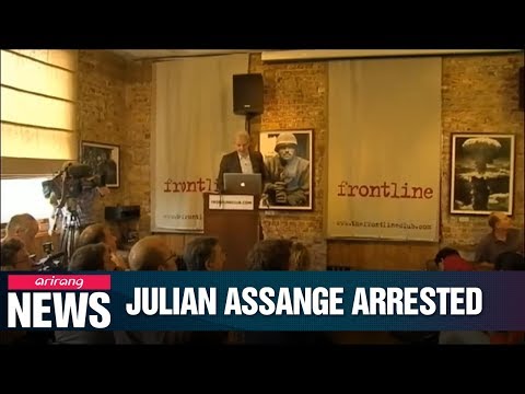 Police arrest Julian Assange at Ecuadorian embassy in London
