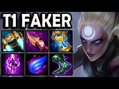 T1 Faker DIANA MID vs SYNDRA - Patch 11.1 Ranked Korea ✅