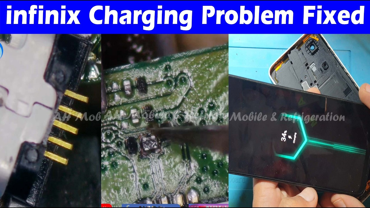 infinix Smart 7 HD Charging Not Save Not Showing Jack Port Replace