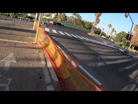 Cycling Tel Aviv University - Rishon LeZion via Jaffa and Holon