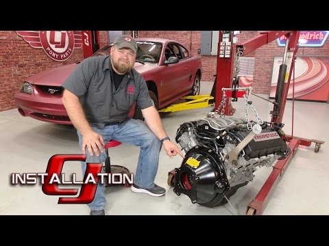 CJ Project Krimpstang: 1996 Mustang Coyote Swap Driveline Installation
