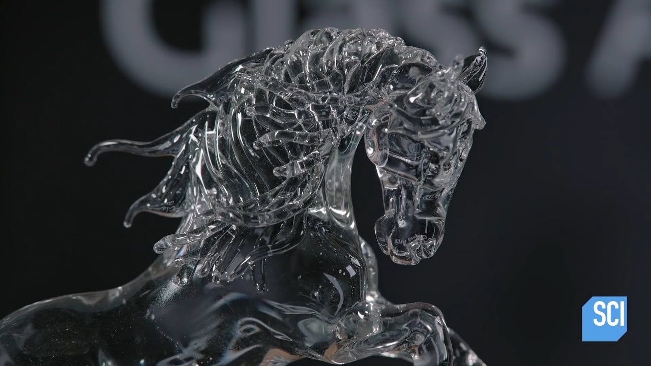 Sculptures made from Glass Very Captivating by Yawpita