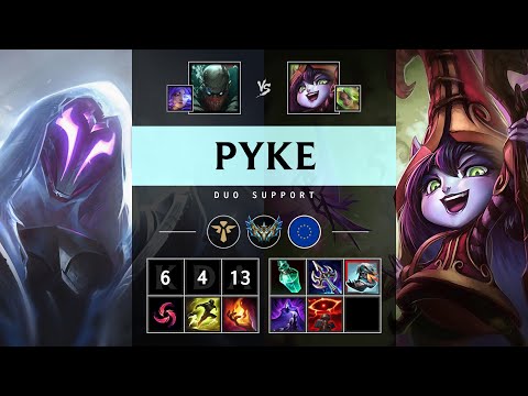 Pyke Support vs Lulu - EUW Challenger Patch 25.14