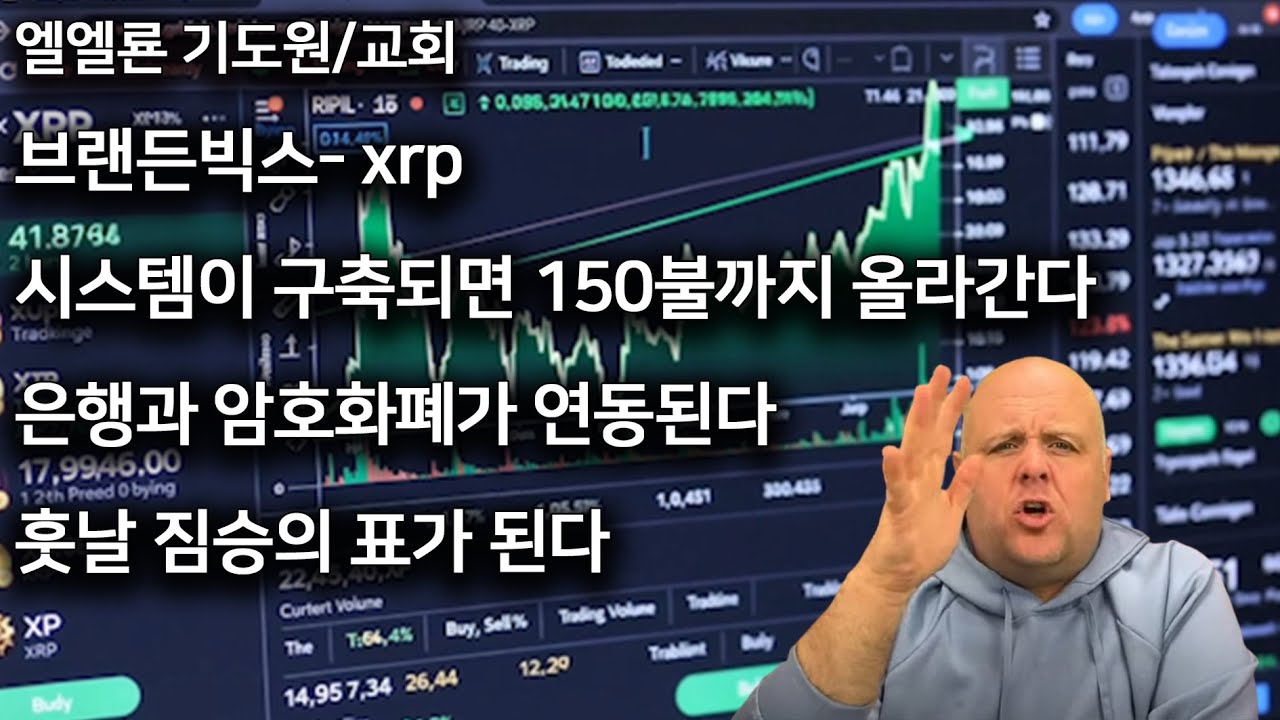 브랜든빅스-XRP 시스템이 구축되면 150불까지 올라간다 은행과 암호화폐가 연동된다 훗날 짐승의 표가된다