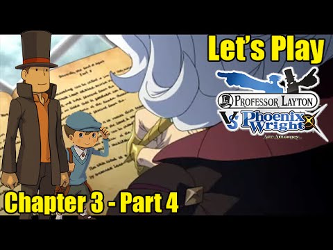 [Let's Play] Professor Layton vs Phoenix Wright - Chapter 3 Part 4