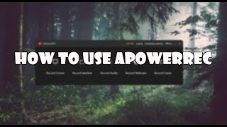 ApowerREC: Lifetime Subscription