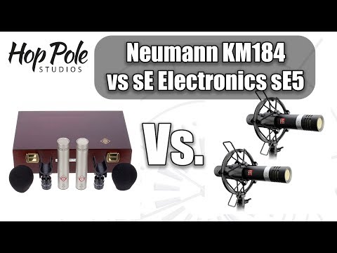 Neumann KM184 vs sE Electronics sE5 - Acoustic Guitar Mic shootout