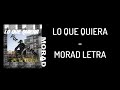 Morad👻 (Lo que Quiera)