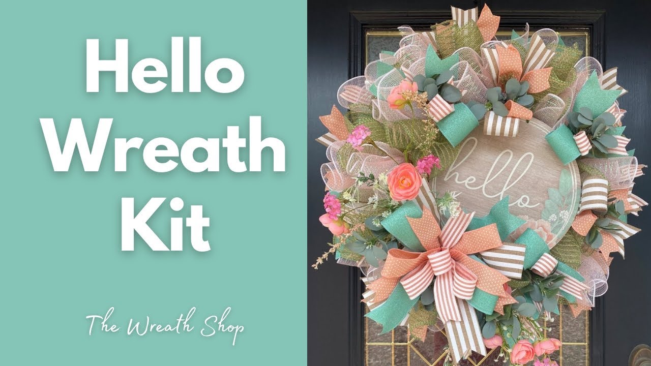 Hello Wreath Kit - Facebook Live