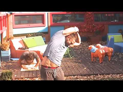 VELIKI BRAT 2015 Jutarnja gimnastika. Bravo momci.