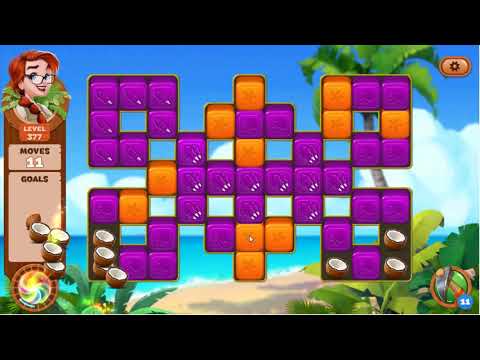 Lost Island Blast Adventure Level 377 - No Boosters