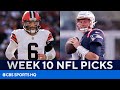 Week 10 NFL Picks: Vikings at Chargers, Browns at Patriots, & MORE | CBS Sports HQ
