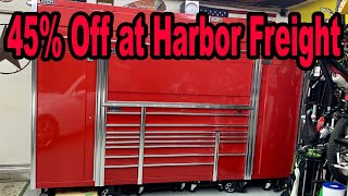 Harbor Freight Scratch and Dent Tool Boxes    HUGES SAVINGS