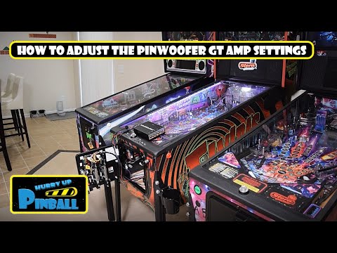 HurryUpPinball - How to adjust the PinWoofer GT Amplifier Settings