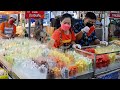 Tropical Fruit Heaven Fast Fruit Cutting Skills Thai Street Food