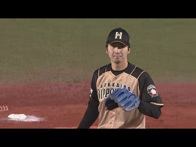 【7回裏】プロ初登板で初奪三振!! ファイターズ・鈴木がプロ初奪三振!! 2019/7/9 M-F