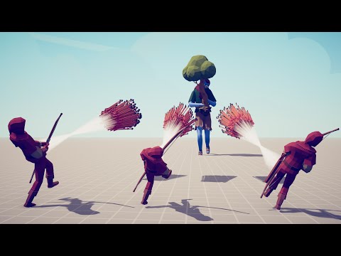 TREE GIANT vs 3x EVERY GOD - Totally Accurate Battle Simulator TABS