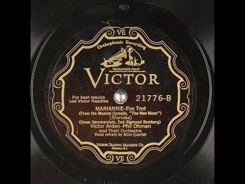 Arden-Ohman: 1928 - Two Songs from THE NEW MOON - Vivid