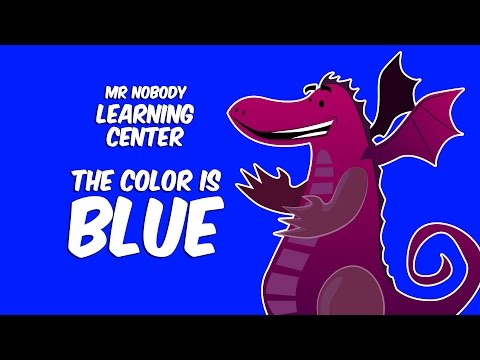 Learn Colors | Christmas tree ball | learning the color Blue with MrNobody