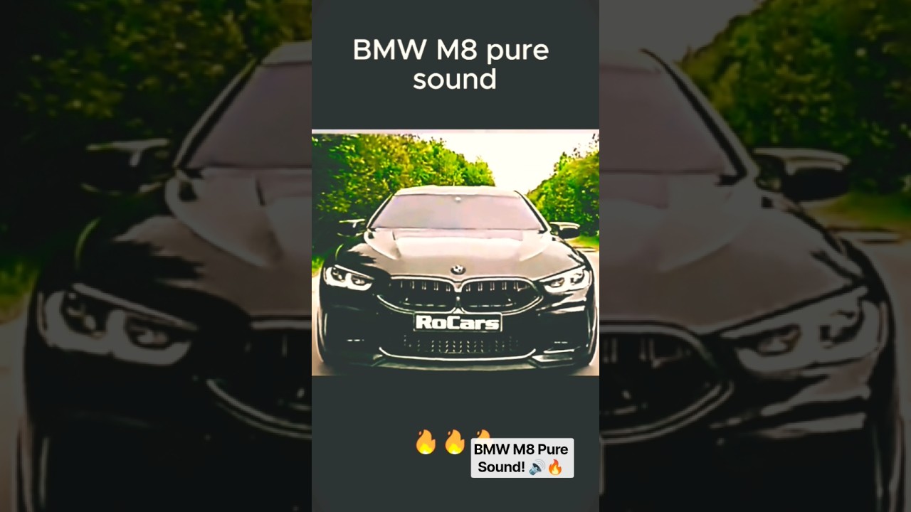BMW M8 Pure Sound! 🔊🔥 shorts #trending #bmw #viral