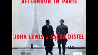 John Lewis &amp; Sacha Distel - Willow Weep For Me - 1956