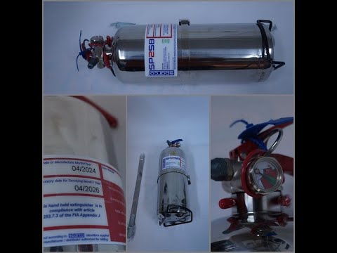 Sparco 2L Performance AFFF handheld fire extinguisher-thumb-1
