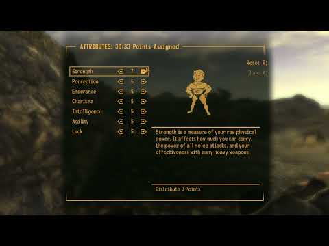 Fallout: New Vegas Max Stats Glitch (Still works)