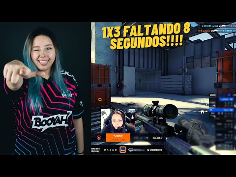 E ESSE CLUTCH 1X3 FALTANDO 8 SEGUNDOS QUE A YUNGHER DA B4 GARANTIU!!! 😨😨😨