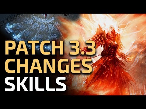 Path of Exile 3.3 - HOT SKILL REVAMPS to Incinerate, Infernal Blow, FP, Vaal RF and more!