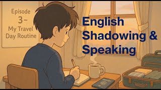 Real English Shadowing | Episode 3: My Travel Day Routine (B1-B2)