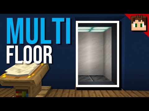 The MULTI-FLOOR ELEVATOR! [Minecraft Bedrock 1.20] +Tutorial