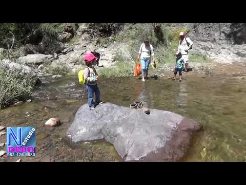 La cascada de Corral de piedra Cerca de Huajuapan 2021