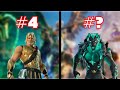 Ranking EVERY CHAPTER 5 SEASON 2 Battlepass Skin in Fortnite... ( Myths and Mortals)