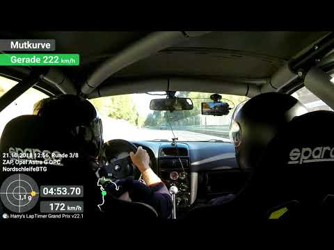Onboard - First Sub 8 after crash - Astra G OPC