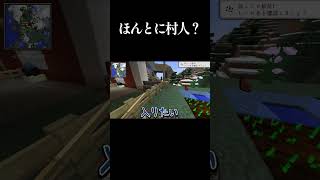 村人？#shorts  #マイクラ