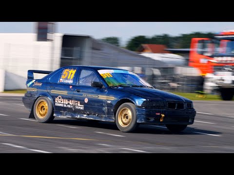 Jacek Lepianka, BMW E36 - 511 - III runda Mistrzostw Polski Rallycross - Autodrom Słomczyn 24-25.05