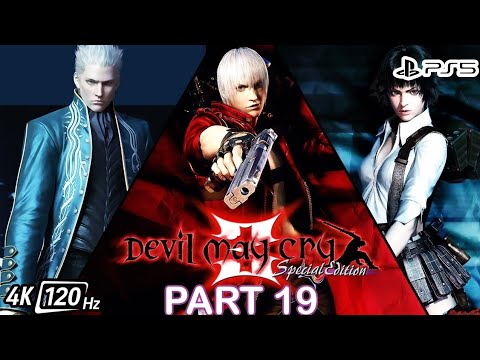 DEVIL MAY CRY 3 PS5 REMASTERED Gameplay Walkthrough FULL GAME PART 19 [4K-120FPS]