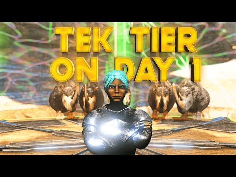 CLAIMING One Of The BEST CAVES in ARK on DAY ONE! - ARK Unofficial PvP S6 Ep.1