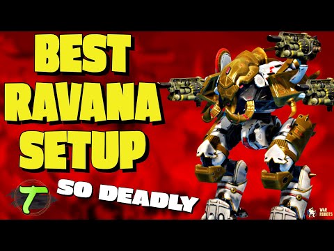 Ravana with new Shotgun Mace is a Beast Best Setup [WR] War Robots