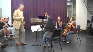 David Holland Masterclass 2 - 2013 Fischoff National Chamber Music Competition