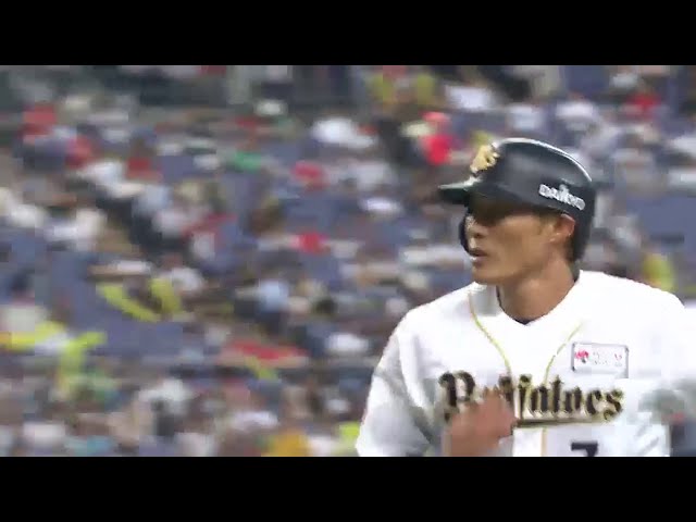 【首位攻防戦】6回裏 猛打爆発!! バファローズ・糸井、2本目のタイムリーでこの回5得点!!  2014/9/17 Bs-H